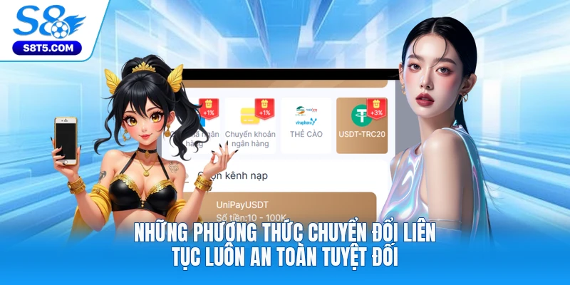 Những phương thức chuyển đổi liên tục luôn an toàn tuyệt đối