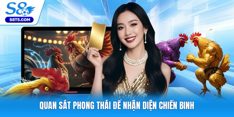 Quan sát phong thái để nhận diện chiến binh